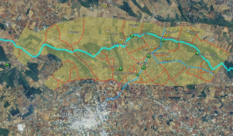 Coreggia: la “contrada” di Alberobello paradiso del gravel e cicloturismo